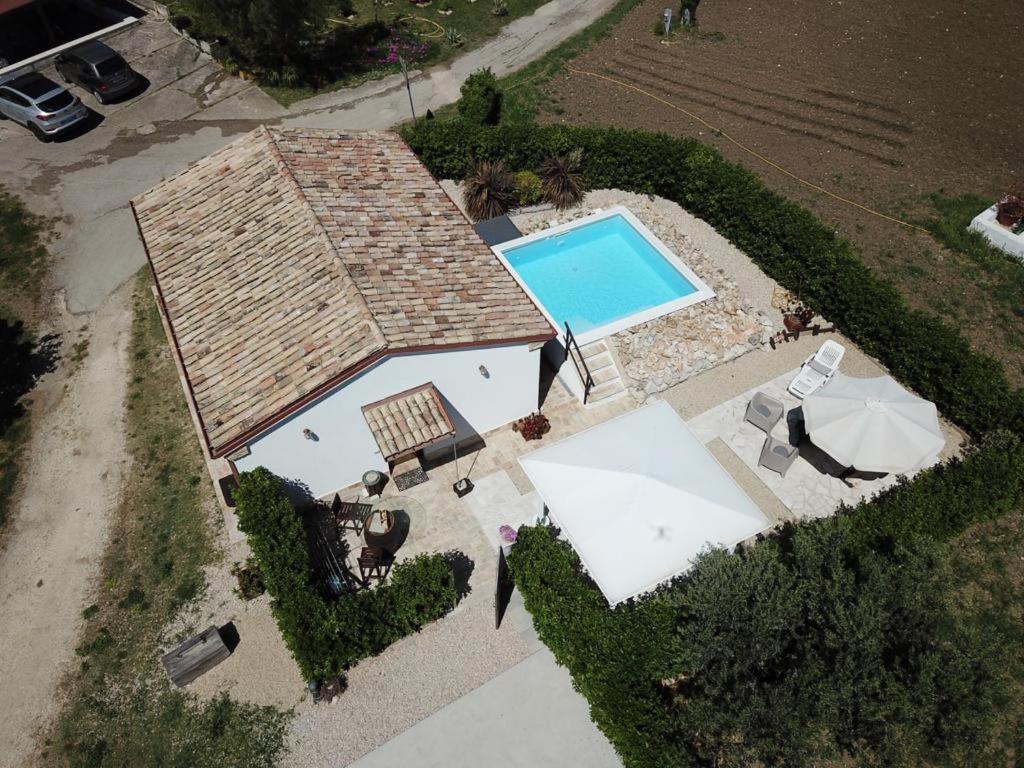 ロッカ・サン・ジョヴァンニ Il Giardino Di Epicuro Bed & Breakfast エクステリア 写真